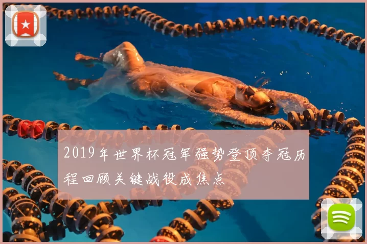 2019年世界杯冠军强势登顶夺冠历程回顾关键战役成焦点